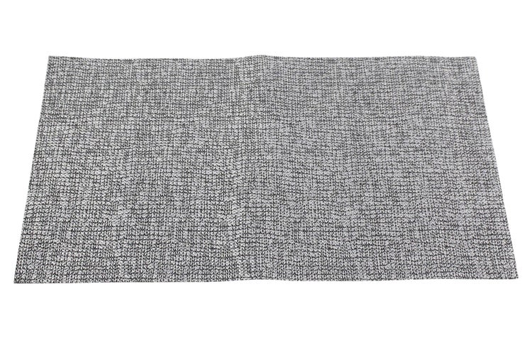 FRANK FLECHTWAREN | Platzmatte Grey, 4er Set, KUNSTSTOFF, POLYESTER, 48 x 33 cm