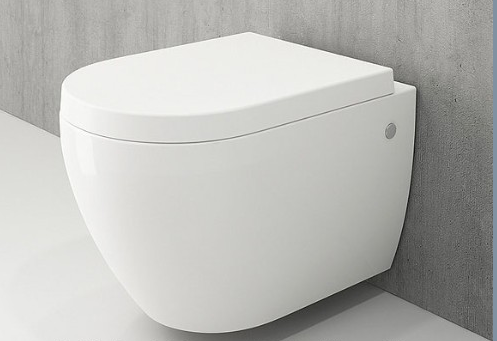 Wandhängendes WC aus Keramik