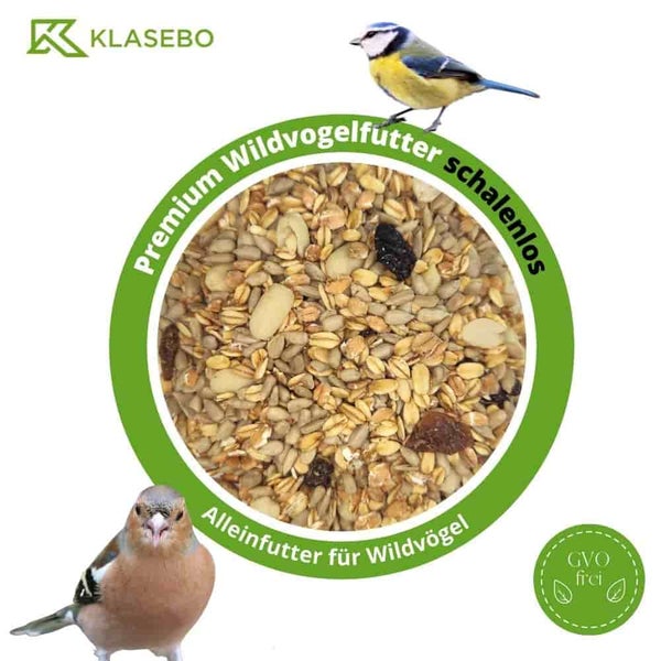 20 kg Premium Wildvogelfutter schalenlos