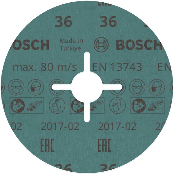 Bosch PRO R780 Fiberscheibe 125 mm G36 - 2608621610