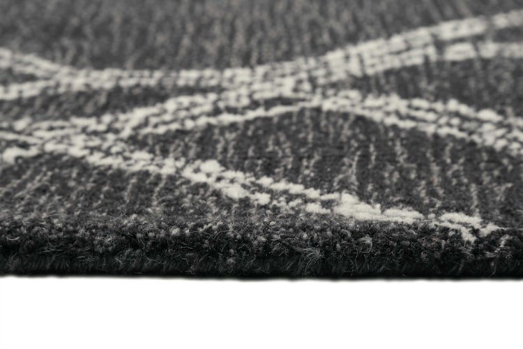 Teppich Anthrazit aus Naturfasern Hendrik WECONhome 140x200 cm