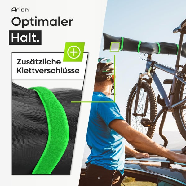 2 Stk. Lenkerschutzhülle E-Bike I Heckträger Transportschutz I Fahrrad Abdeckung I Regenschutz Hülle wasserdicht für Fahrradträger I Ebike Lenkerschutz Schutzhülle Lenker Regenhülle E Bike ARION