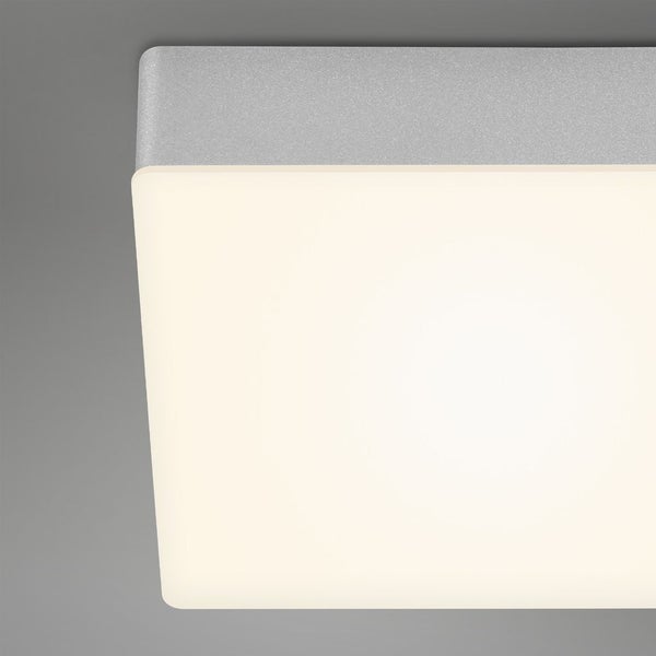 LED Aufbauleuchte Rahmenlos IP20 21W 3000K silber Metall-Kunststoff Briloner