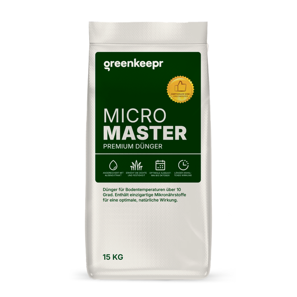 Greenkeepr Micro Master Premium Dünger, 15 kg Sack