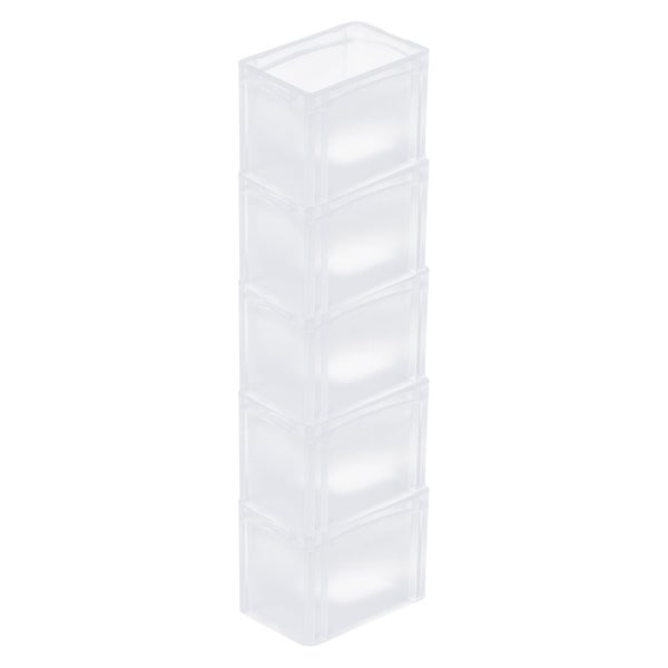 PROREGAL Transparenter Eurobehälter BasicLine Mit Geschlossenem Griff HxBxT 22 x 20 x 30 cm 9,4 Liter Eurobox Transportbox