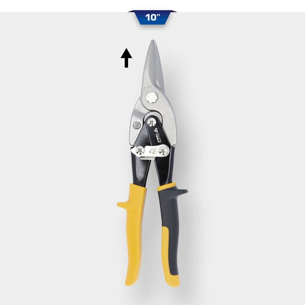 BRILLIANT TOOLS Hebel-Blechdurchgangsschere gerader Schnitt - BT067202