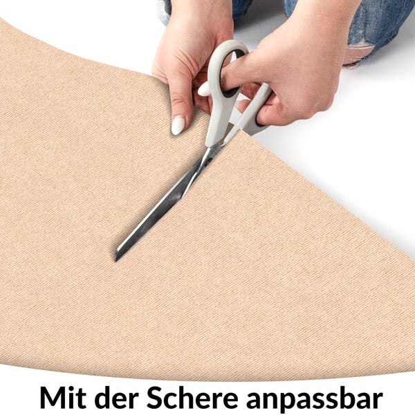 Bodenschutzmatte NEMESIS selbsthaftend für Hartboden Creme Größe: 120x200cm