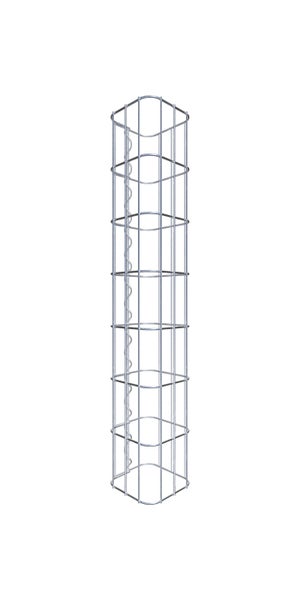 Gabionensäule 17 x 17 cm, MW 5 x 10 cm eckig - Höhe: 0,70 m