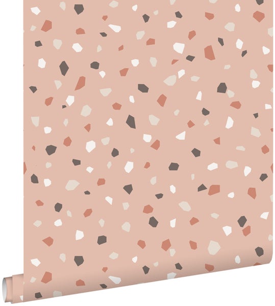 Tapetenrolle mit Terrazzo-Muster