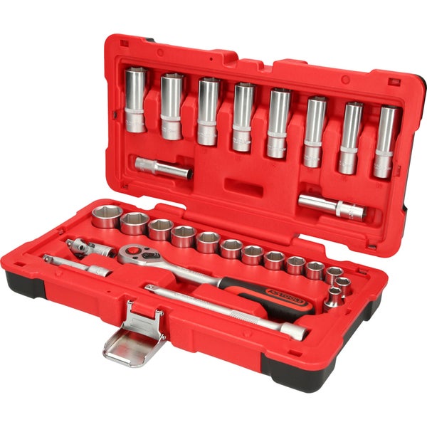 KS TOOLS 3/8 Steckschlüssel-Satz 27tlg. - 951.0627