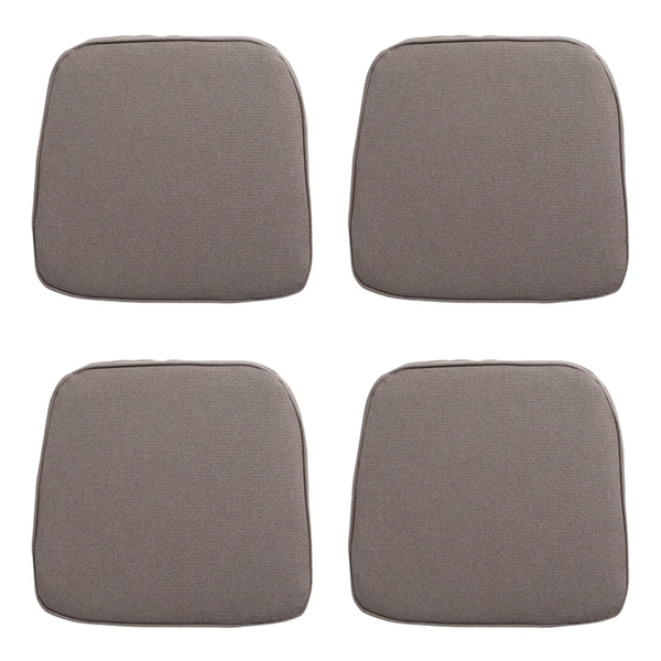 Sitzkissen Wicker Manchester taupe - ca. 48x48 cm - 4er-Set