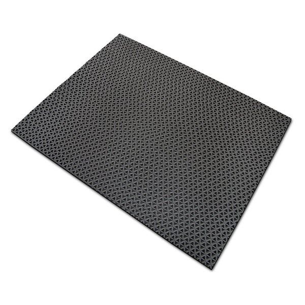 FLOORDIREKT Hygienematte für Barfußzonen - UV beständig - Grau - 90 x 1150 cm
