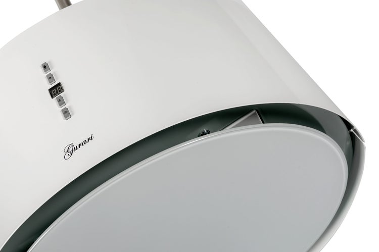 Gurari Dunstabzugshaube mit digitaler Anzeige und Tastenbedienung in moderner Optik