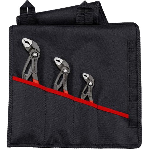 Knipex Zangenschlüssel Set in schwarzer Werkzeugtasche