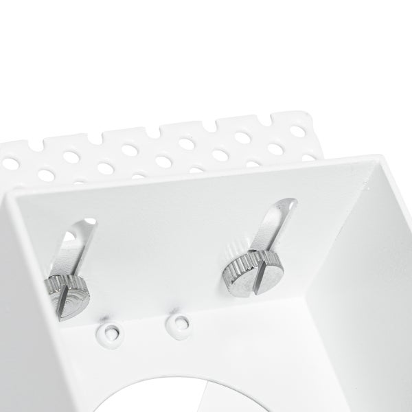 Set mit 6 Einbaustrahlern weiß GU10 50 mm randlos - Oneon