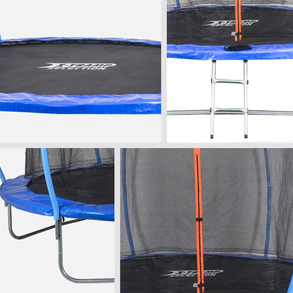 Sena Trampolin Ø 183 cm, Gartentrampolin für 2 Kinder oder 1 Erwachsener, Hüpf Spielgerät