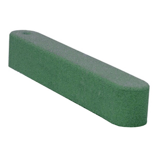 Sandkastenrand aus Gummi – 100 x 15 x 15 cm – Grün – Riemen