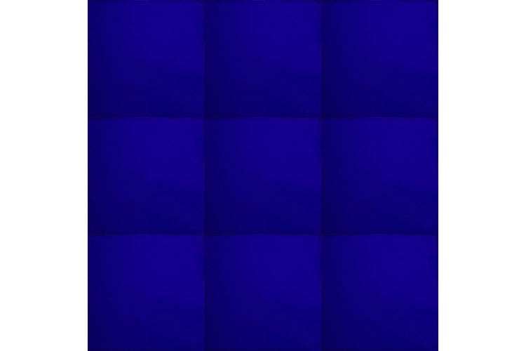 Quadratische blaue Mosaikfliesen