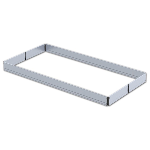 Rahmen für Hochbeet aus Aluminium