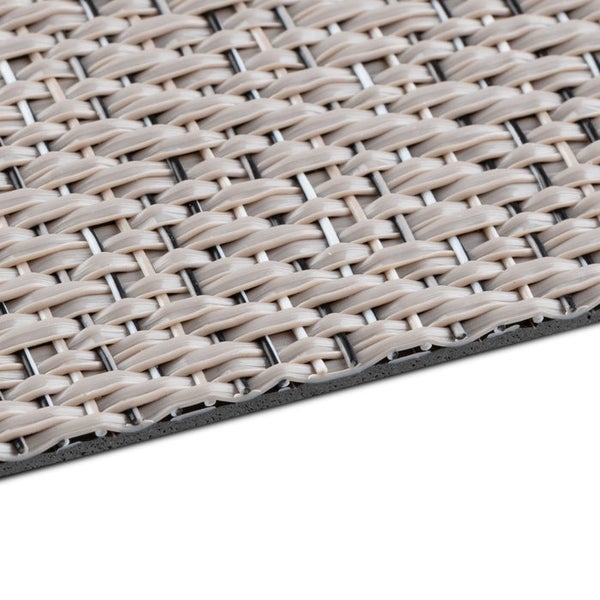 FLOORDIREKT Grillschutzmatte Turin - Feuerfest - Outdoor-Matte für den Grill - 90 x 120 cm
