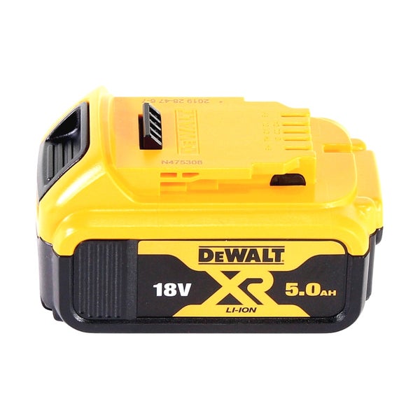 DeWalt 18 Volt 5,0 Amperestunden XR Lithium-Ionen Akku.