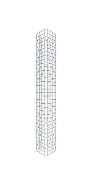 Gabionensäule 32 x 32 cm MW 5 x 5 cm eckig - Höhe: 1,70 m
