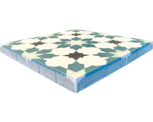 Zement Wand- und Bodenfliese Safi 8259 20x20x1,6 cm