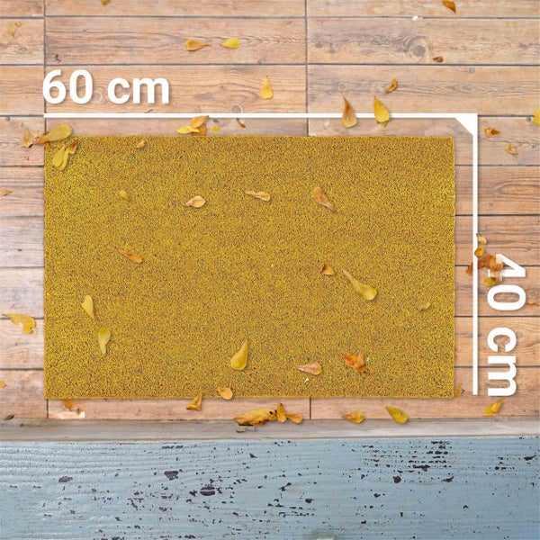 Fußmatte, 60 x 40 cm, mit Herbstlaub