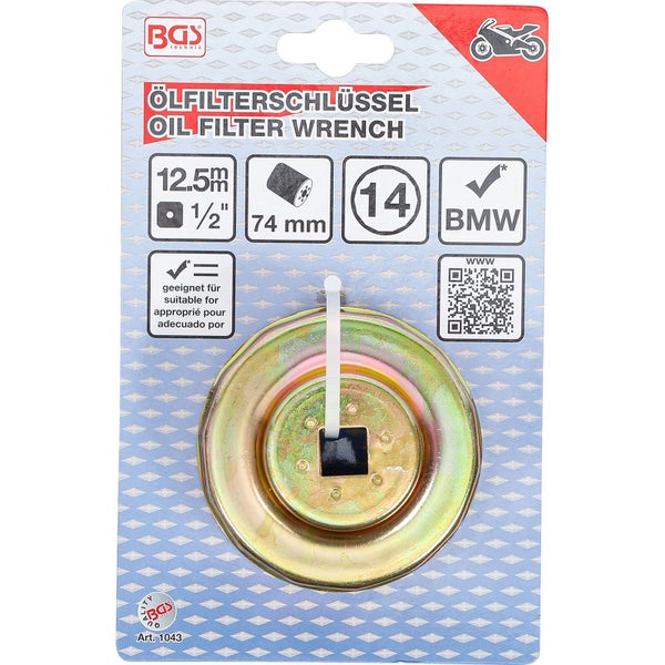 BGS Ölfilterschlüssel 14-kant Ø 74 mm für BMW-Motorräder - 1043