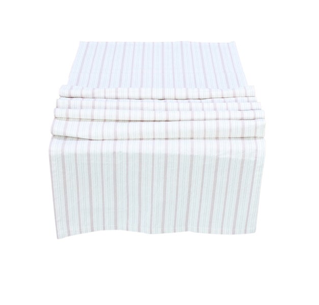 FRANK FLECHTWAREN|Tischläufer Nostalgie, 40 x 140 cm, BAUMWOLLE, LEINEN