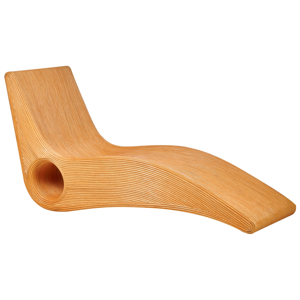 Sonnenliege AIROLE Rattan Braun