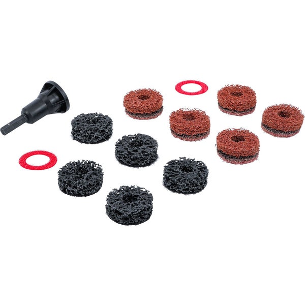 Schleifscheiben Set mit Aufnahme und Zubehör