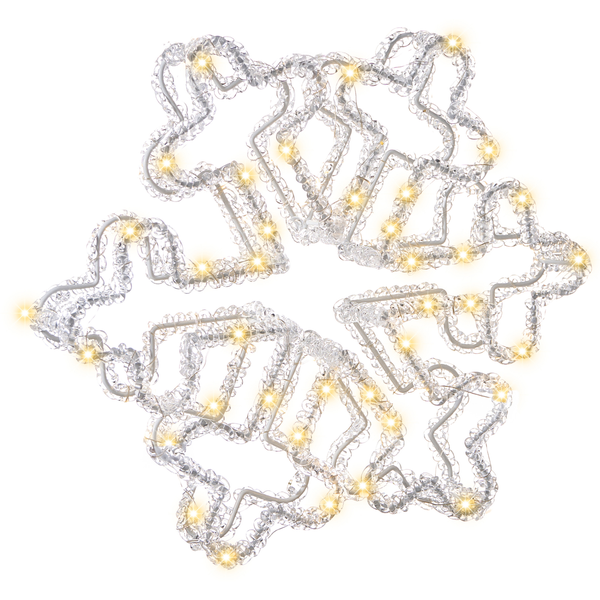 Dekorative LED Schneeflocke für den Innenbereich