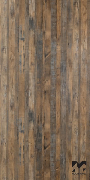 Paneel, Duschrückwand, Wandverkleidung MDF-Kern – wasserresistent, für Bad Dusche Feuchtraum, natürliche Holzoptik, multiPANEL Wandpaneel 240cm x 60cm, 1,44m²