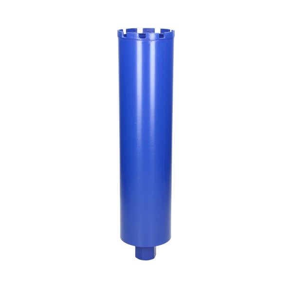 ECD Germany Diamantbohrkrone 1 1/4 Ø108mm 455mm für Kernbohrgeräte, Metall Kernbohrkrone, Diamantbohrer Nass/Trocken, Dosenbohrer Kernbohrer Diamant Bohrkrone Nassbohrkrone Trockenbohrkrone für Beton
