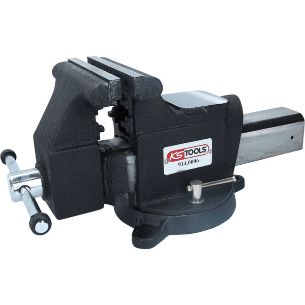 Werkbank Schraubstock