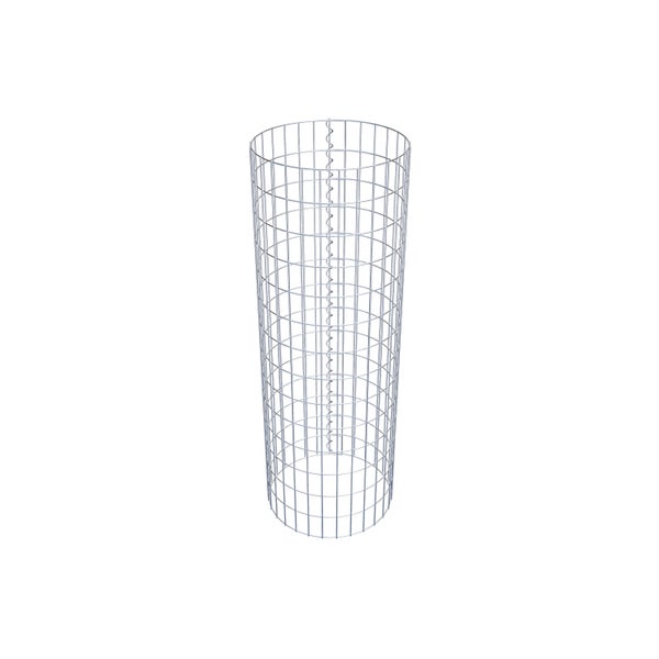 Gabionensäule Durchmesser 47 cm, MW 5 x 10 cm rund - Höhe: 1,40 m