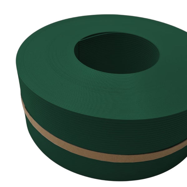 Rolle grüne Rasenkante aus Kunststoff