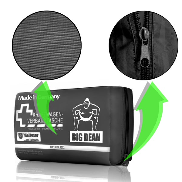 Weißer Standbriefkasten mit Schloss und Schlüssel