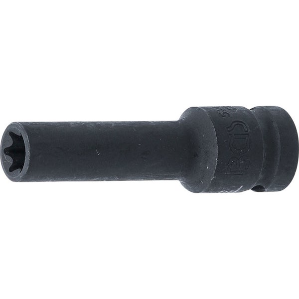 BGS Kraft-Steckschlüssel-Einsatz E-Profil, tief Antrieb Innenvierkant 12,5 mm (1/2) SW E12 mm - 5204-12