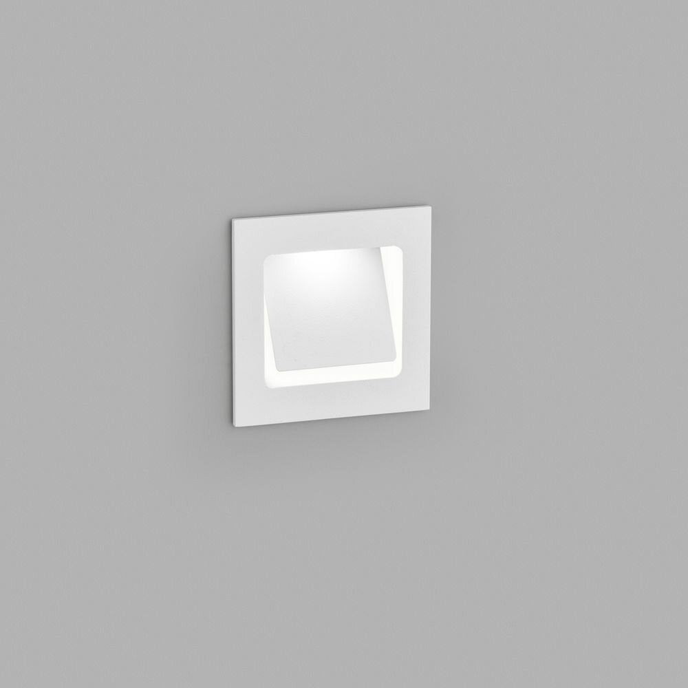 LED Wandeinbauleuchte Sent in Weiß-matt 2W 250lm IP54