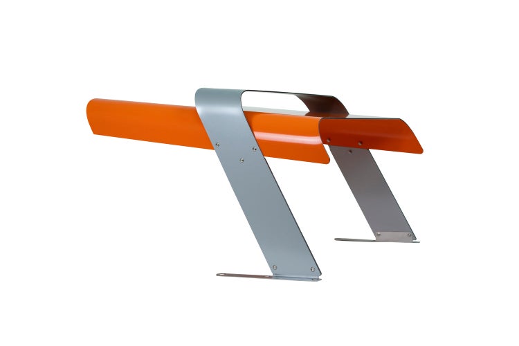 Fahrradparker aus Metall