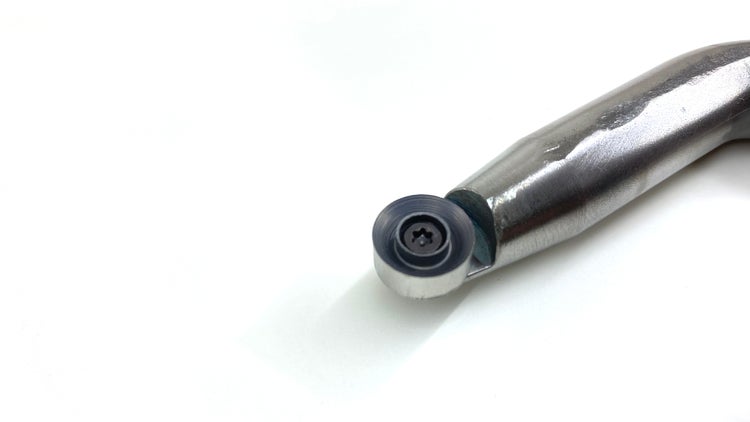 Drechselwerkzeug Wiedemann HSS Ø 13mm Schneideplatte mit gerader Haltestange mit Heft