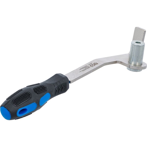 BGS Gegenhalter mit ergonomischem Griff für Kfz-Reparaturen, hergestellt aus robustem Stahl.