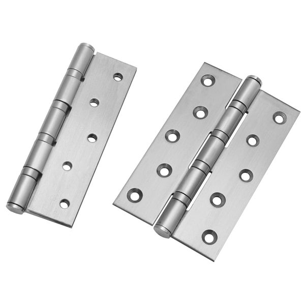 Zwei Türscharniere aus Metall
