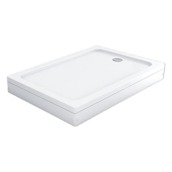 Rechteckige Duschwanne aus Sanitäracryl