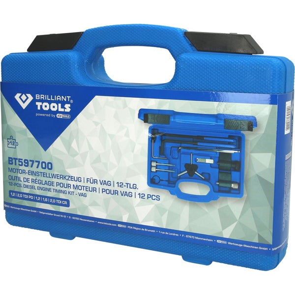 Brilliant Tools Motor Einstellwerkzeug für VAG im Koffer
