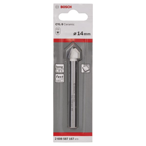 Bosch Fliesenbohrer CYL-9 Ceramic 14 x 90 mm - 2608587167