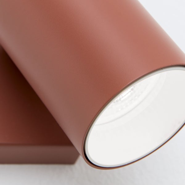 Nahaufnahme einer Wandleuchte