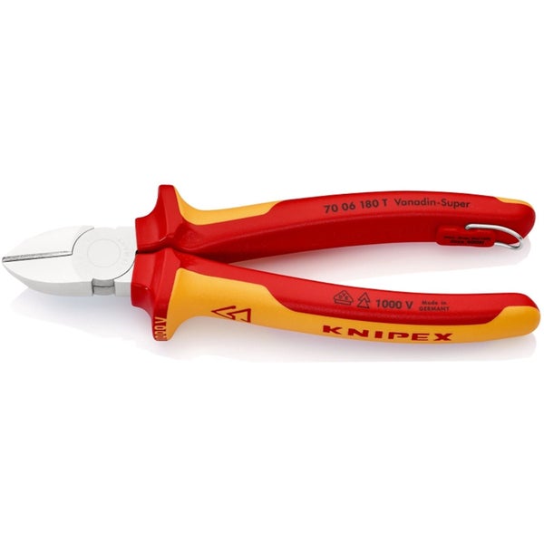 Knipex Seitenschneider mit Mehrkomponenten Griffen